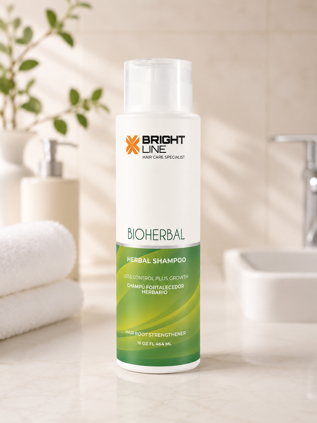 Champú BioHerbal | Limpieza Natural para Cabello Dañado