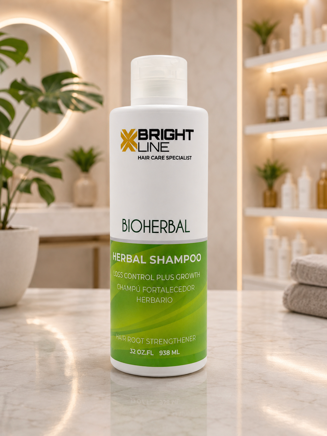 Champú BioHerbal | Limpieza Natural para Cabello Dañado