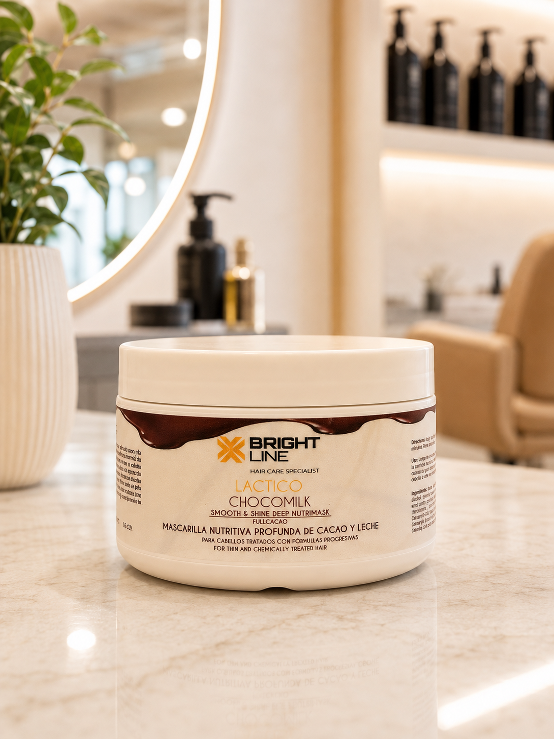 Mascarilla Nutritiva Profunda Choco Milk: Para Cabello Fino y Tratado Químicamente