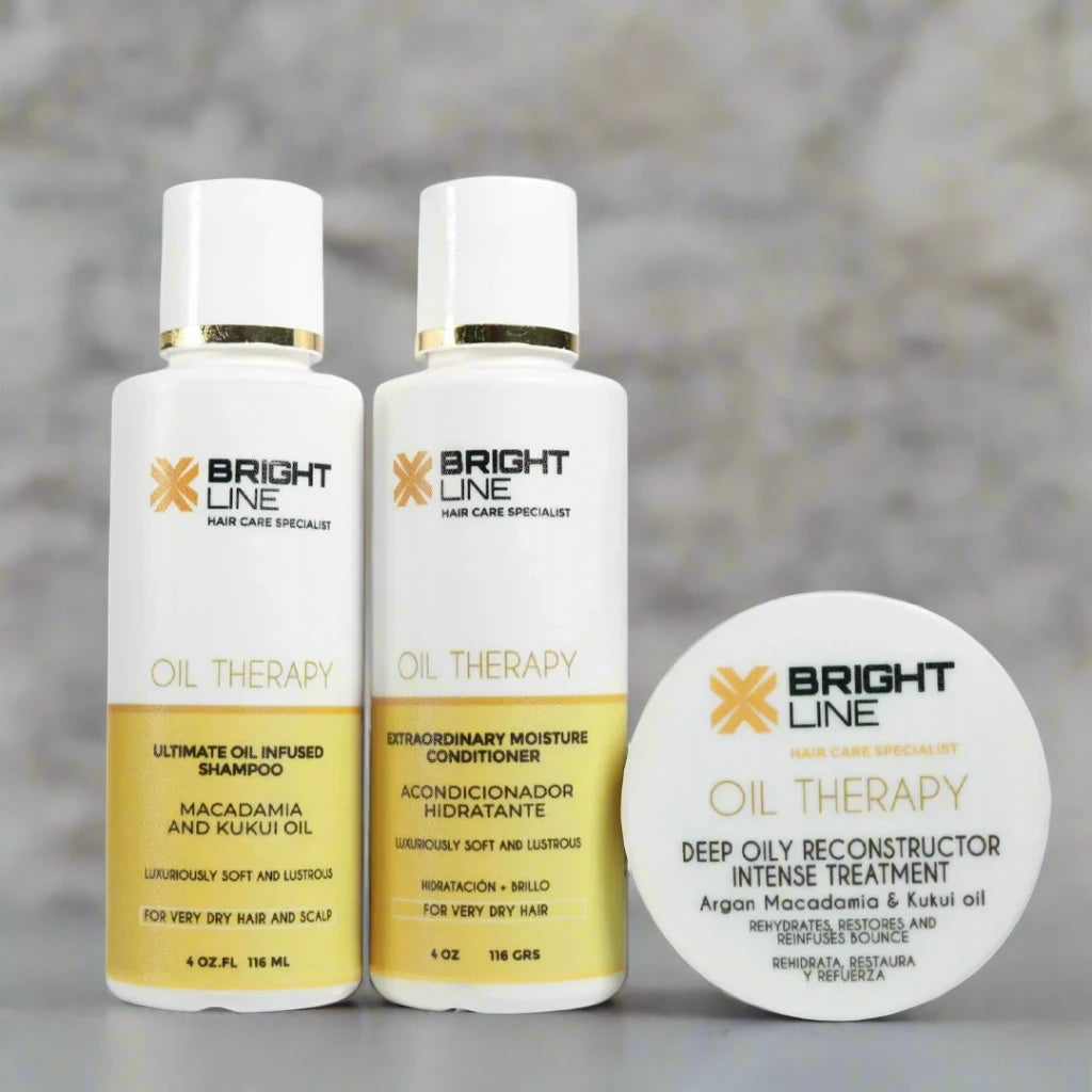 Oil Therapy Shampoo Conditioner Treatment Travel Kit