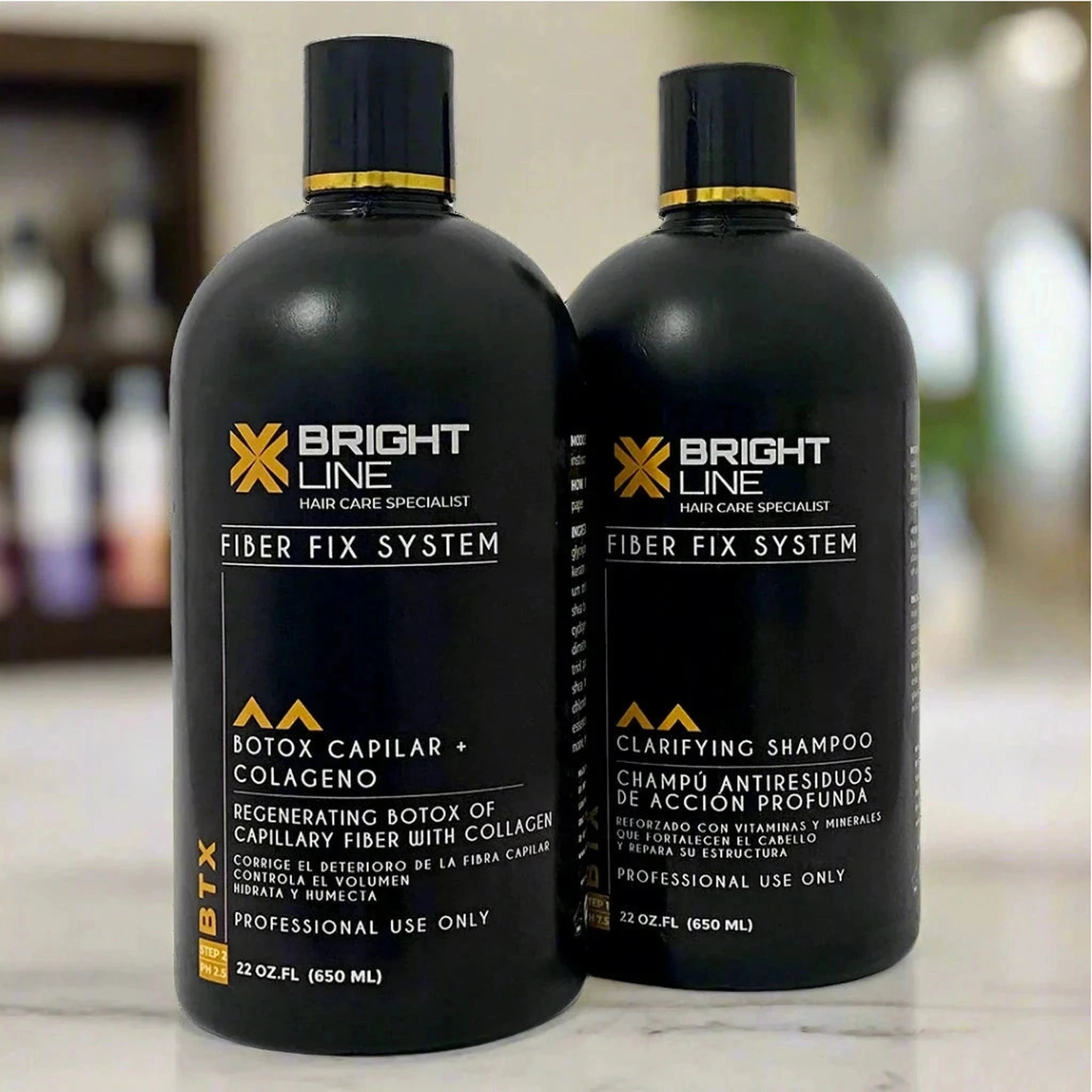 Botox Fiber System 2-Step Bundle with Shampoo and Collagen Treatment – Sergio Beauty