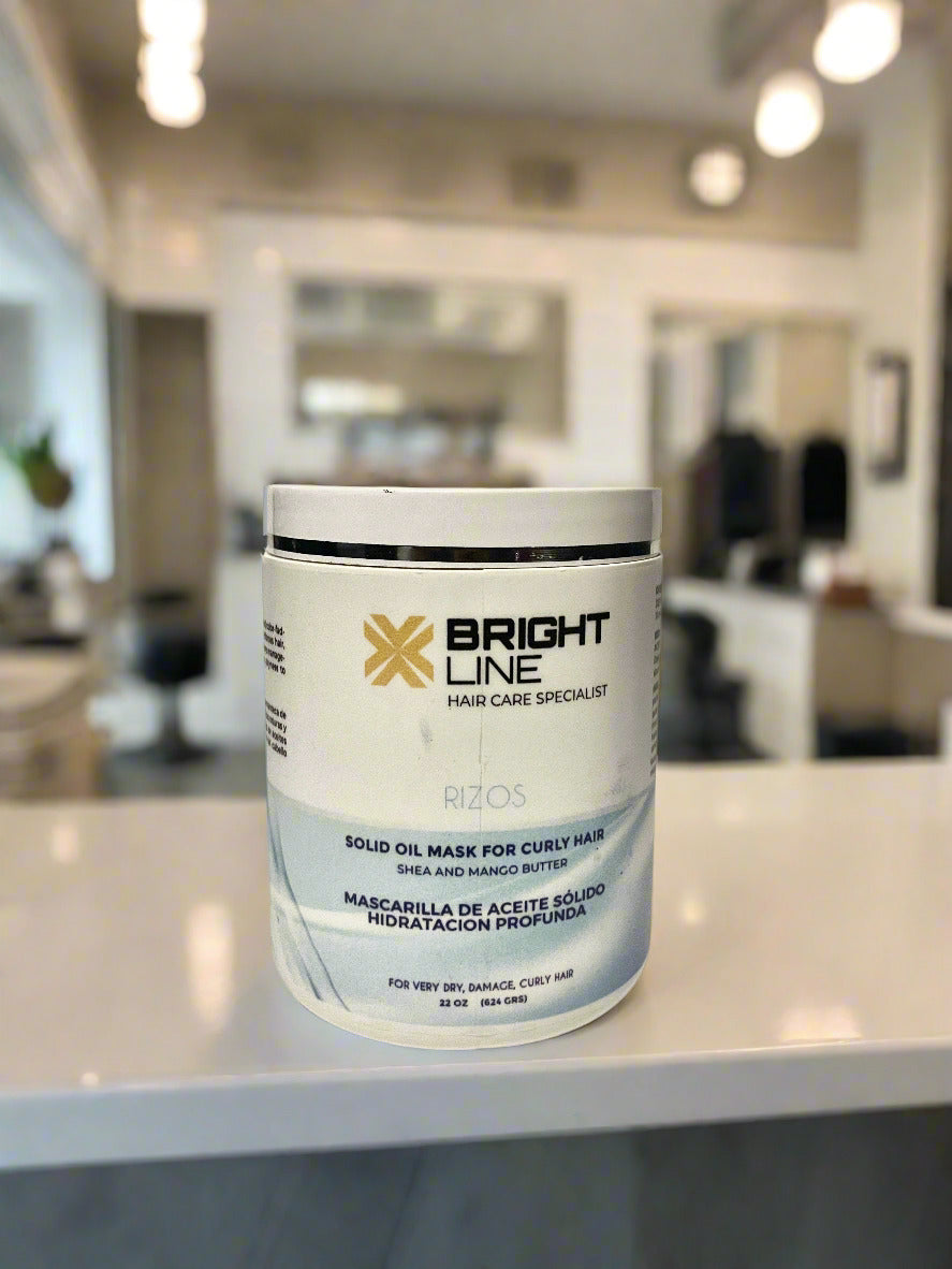 Solid Oil Mask for Curly Hair Repair and Shine – Sergio Beauty