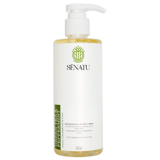 Green Tea & Peppermint Facial Cleanser