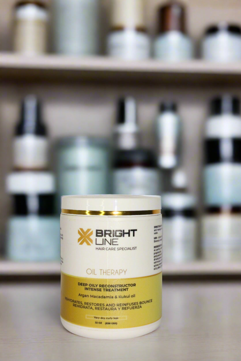 Oil Therapy Reconstructor Treatment for Dry and Curly Hair – Sergio Beauty