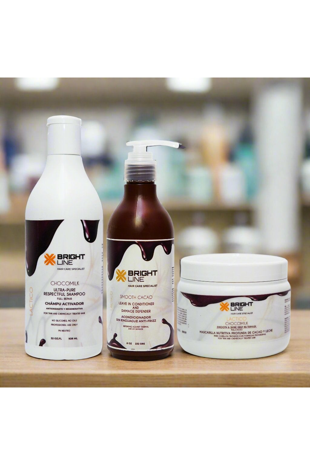 Choco Milk Shampoo, Conditioner & Mask Set for Hair Smoothing – Sergio Beauty
